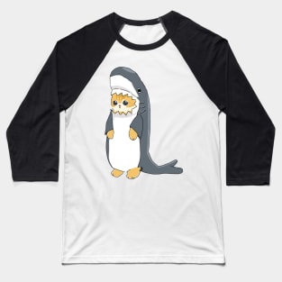 cat with shark costume Baseball T-Shirt